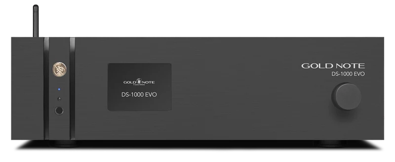 Gold Note DS-1000 EVO Convertitore D/A, amplificatore cuffie e streamer di rete high-end