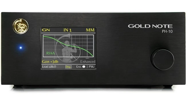 Gold Note PH-10 preamplificatore phono MM/MC high-end analogico