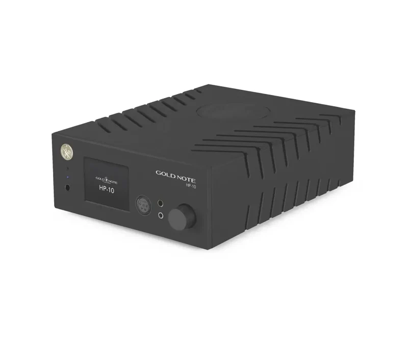 Gold Note HP-10 BT amplificatore cuffie high-end in classe A Dual Mono con Bluetooth HD aptX