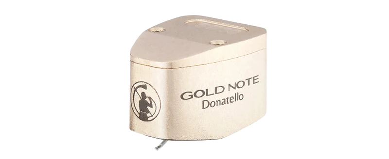 Gold Note Donatello Gold testina phono MC a bassa uscita con stilo Micro Ellittico