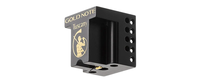 Gold Note Tuscany Gold testina phono MC a bassa uscita con stilo Super Micro Ridge