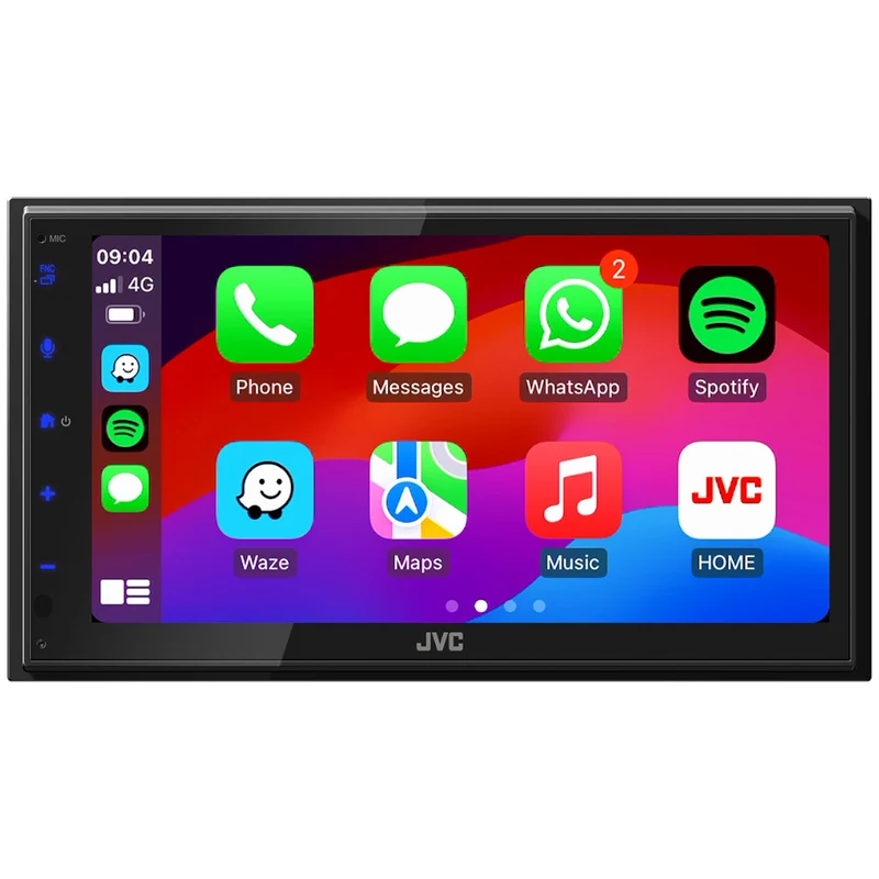 JVC KW-M695DBW Autoradio 2 DIN pple CarPlay e Android Auto Wireless