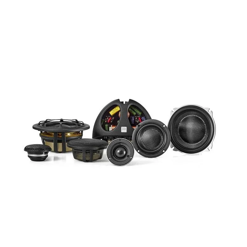 Morel Elate Carbon Pro 53 Kit altoparlanti a 3 vie 130mm 4 ohm 1000W