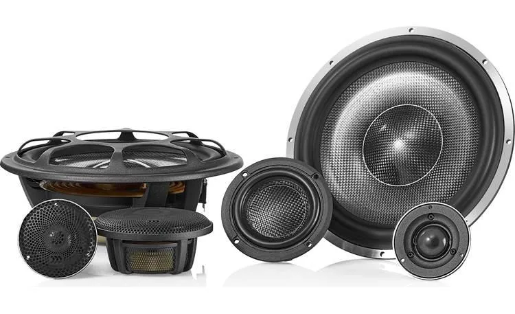Morel Elate Carbon Pro 93A Kit altoparlanti a 3 vie attivo 200mm 4 ohm 1000W