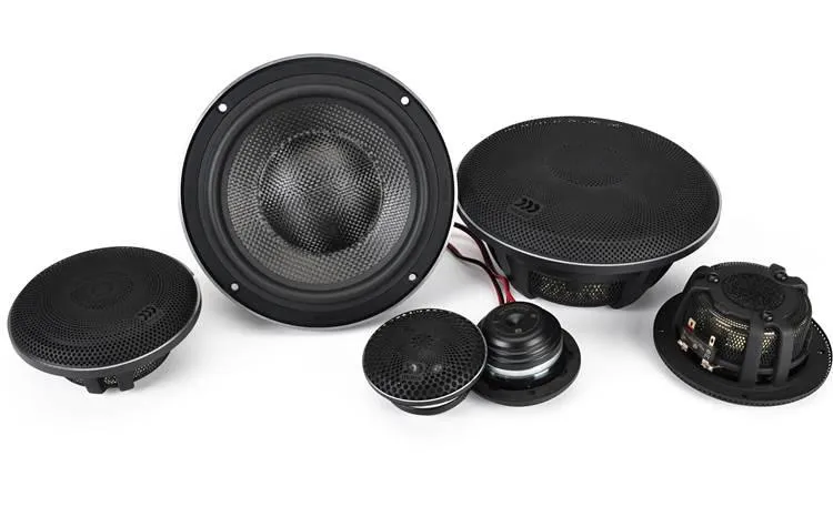 Morel Elate Carbon Pro 63A Kit altoparlanti attivo a 3 vie 165mm 4 ohm 1000W