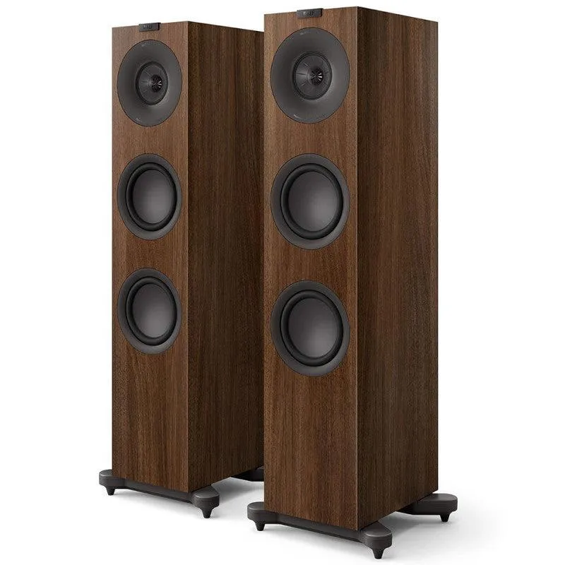 Kef Q7 META Walnut Diffusori da Pavimento 3 vie 200W driver Uni-Q Array (COPPIA)
