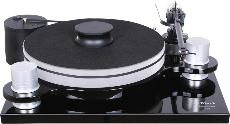 BLOCK PS-100+ Giradischi High-End 33/45 testina Ortofon OM5E