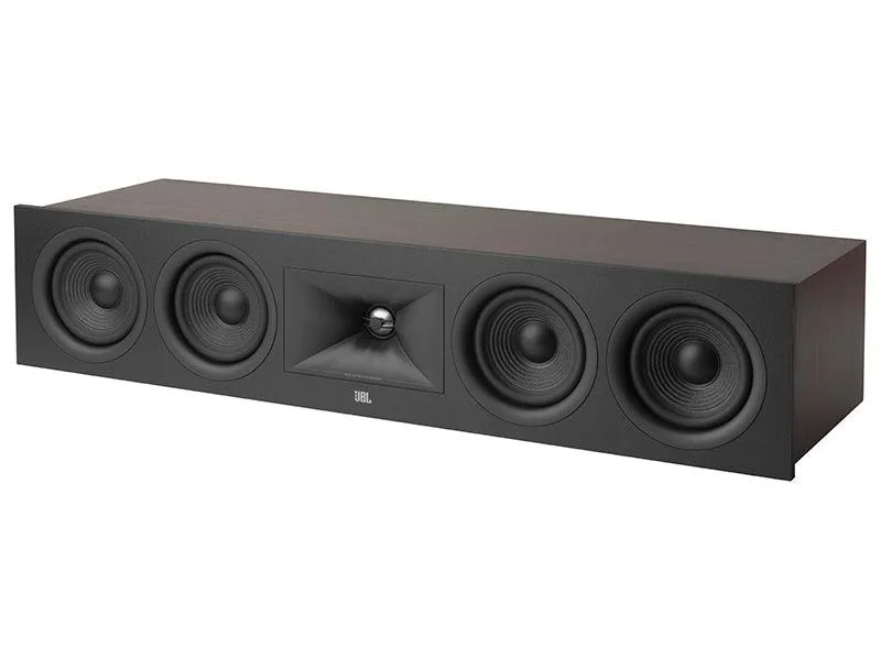 JBL 245C Stage 2 Espresso Black *SCONFEZIONATO* Canale centrale a 2,5 vie in bass reflex, 4 Woofer da 11,4cm, tweeter HDI