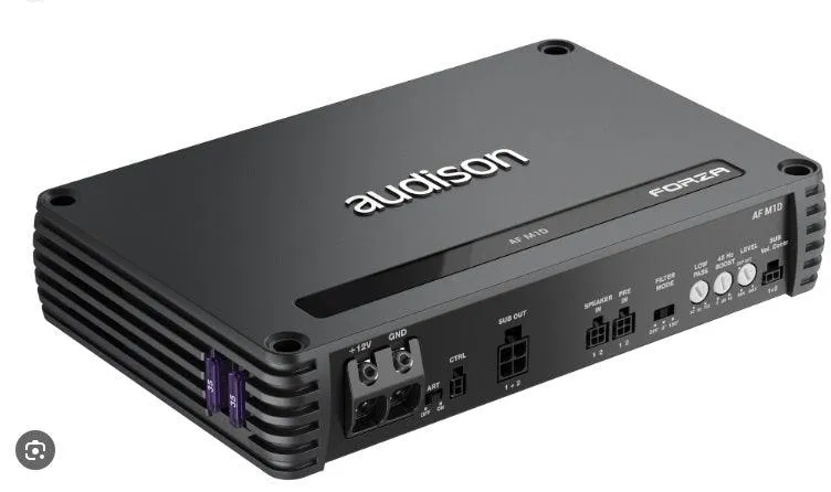 Audison AF M8.14 bit Amplificatore 8 canali 1120 W | 14 CH DSP + 8 x 140 W @ 2 ohm