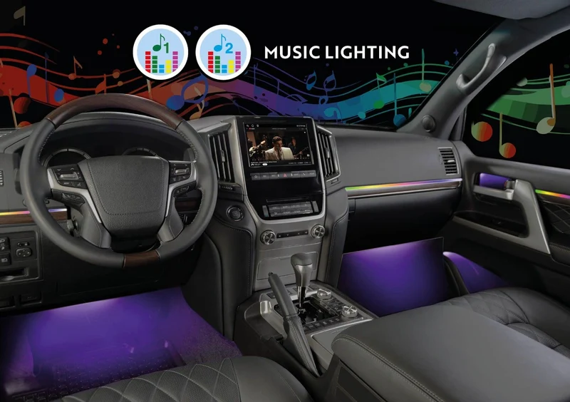 Phonocar 07309 AUTOMOTIVE LED AMBIENCE KIT per la personalizzazione luminosa dell’abitacolo