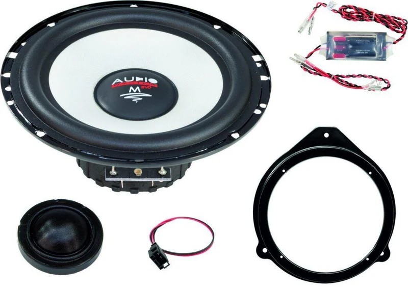 Audio System MFIT AUDI A4 B6 EVO2 Kit altoparlanti 16,5cm per AUDI A4 B6 2000->