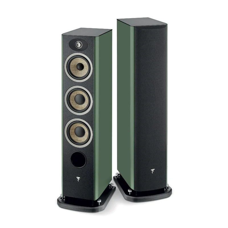 FOCAL ARIA EVO X N2 VERDE MUSCHIO LUCIDO diffusori da pavimento a 3 vie da 250W