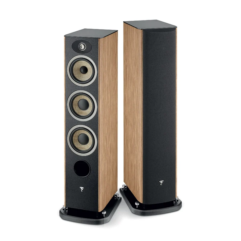 FOCAL ARIA EVO X N2 NOCE CHIARO diffusori da pavimento a 3 vie con 2 woofer da 6.5" (16.5cm) da 250W