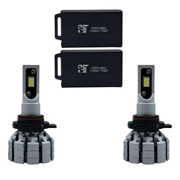 Alkor WLKLED-WEZEN-HB3 kit LED HB3 Wezen 12 Volt 55W da 17.000 LUMEN!! Filtro HYPERCANBUS