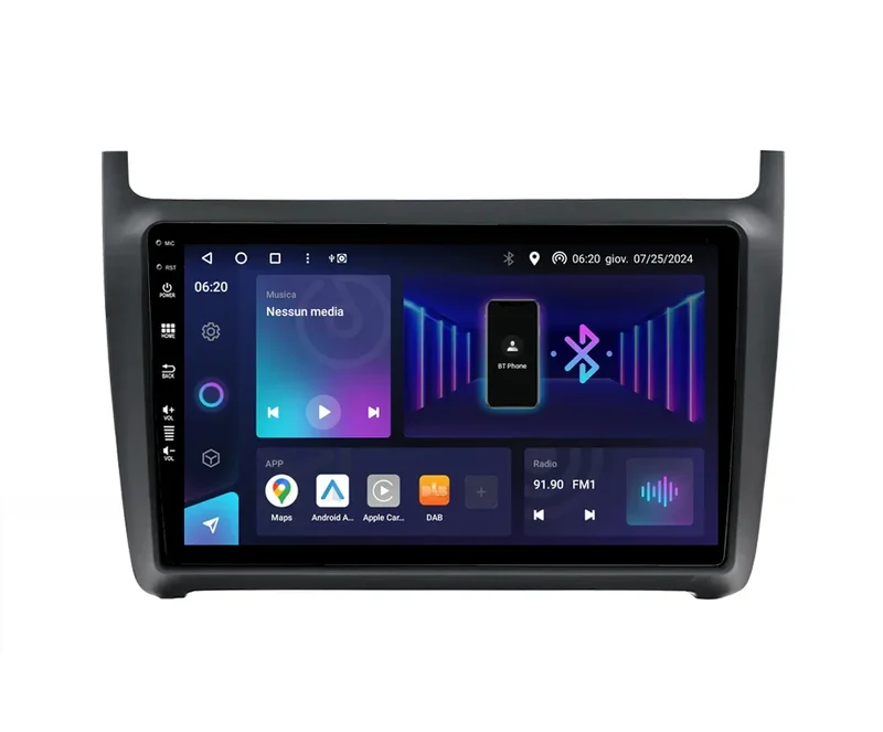 Phonocar SM302 Autoradio per VW POLO 2012-2017, CUSTOM FIT 9" Android 13