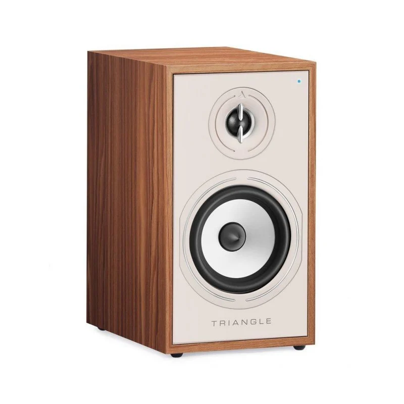 Triangle BR02 CONNECT OAK Coppia diffusori attivi bluetooth da stand 2 vie bass-reflex da 50W