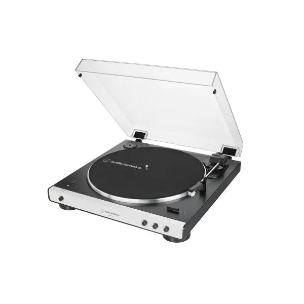 Audio Technica AT-LP60XBT WH Giradischi automatico Bluetooth aptX, testina ATN3600L