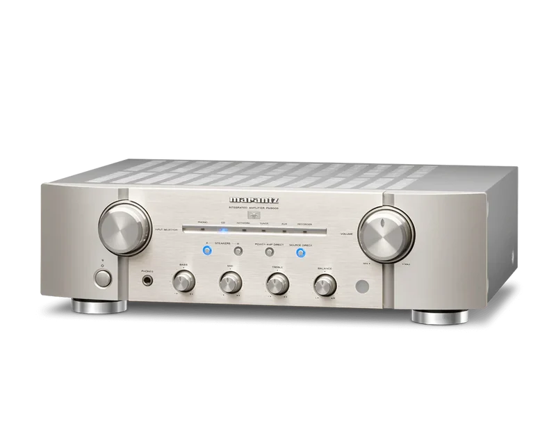 Marantz PM8006 amplificatore integrato, Silver oro, 2 x 70 Watt su 8 Ohm circuiti Current Feedback.