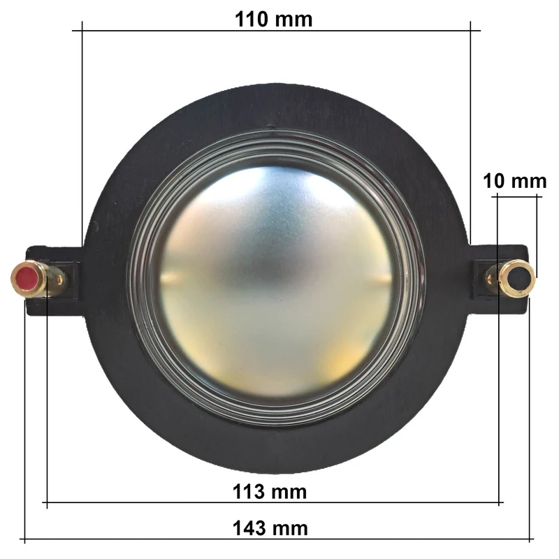 Master Audio SDT10/2 membrana di ricambio per DR10 driver (2022/2023 model)