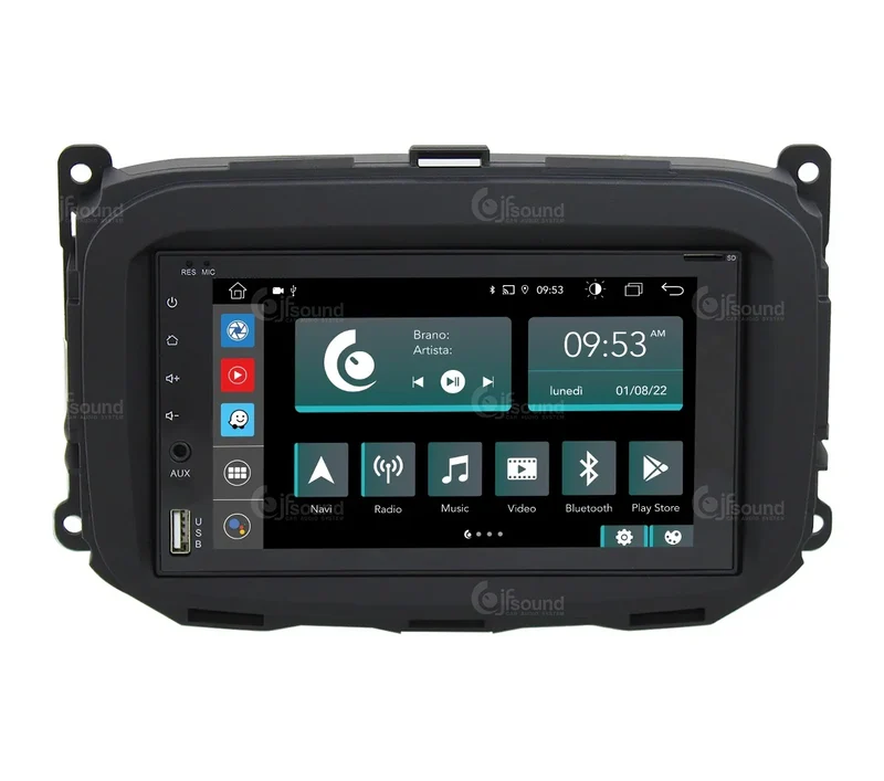 JFSOUND JF-007-X9C-AG-PRO Autoradio per Alfa Romeo Giulietta dal 2014 (no DVD), Android 12