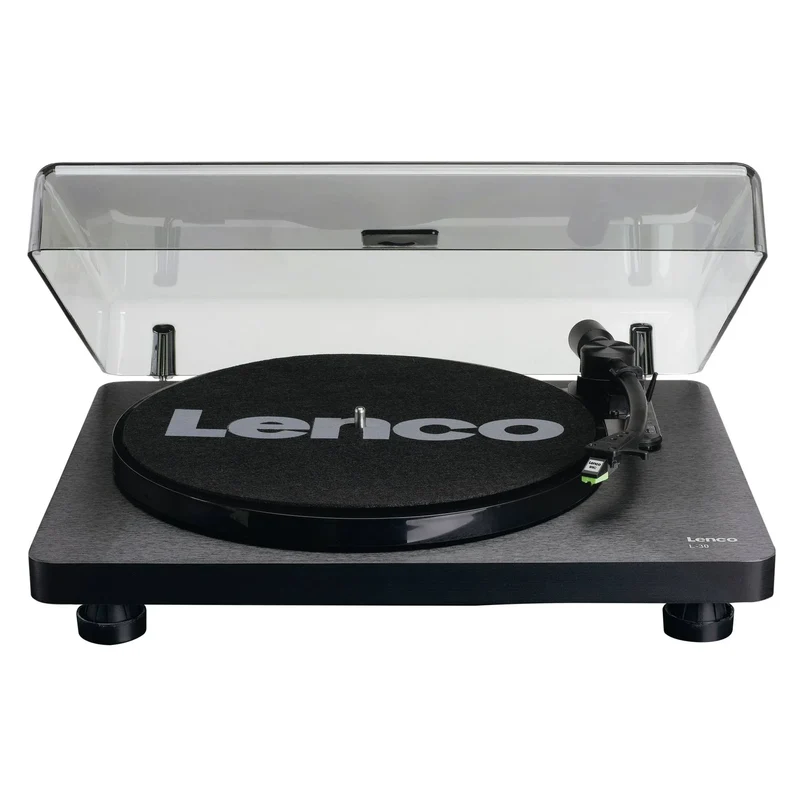 Lenco L-30 Giradischi in MDF Preamplificatore integrato e testina MM