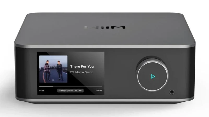 WiiM Ultra SPACE GREY *SCONFEZIONATO* Streamer di rete con DAC SABRE ES9038 Q2M premium a 32 bit/384 kHz e amplificatore per cuffie (Copia)