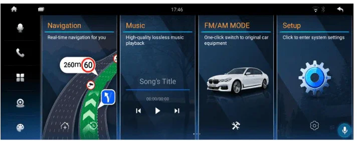 Hardstone HS BEN18-ALZ12 Autoradio retrofit Android per Mercedes (2010-2012) con sistema NTG 4.0