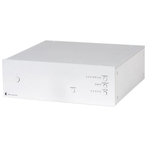 Pro-ject PHONO BOX DS2 SILVER Stadio PHONO per testine MM/MC. Circuitazione Dual Mono