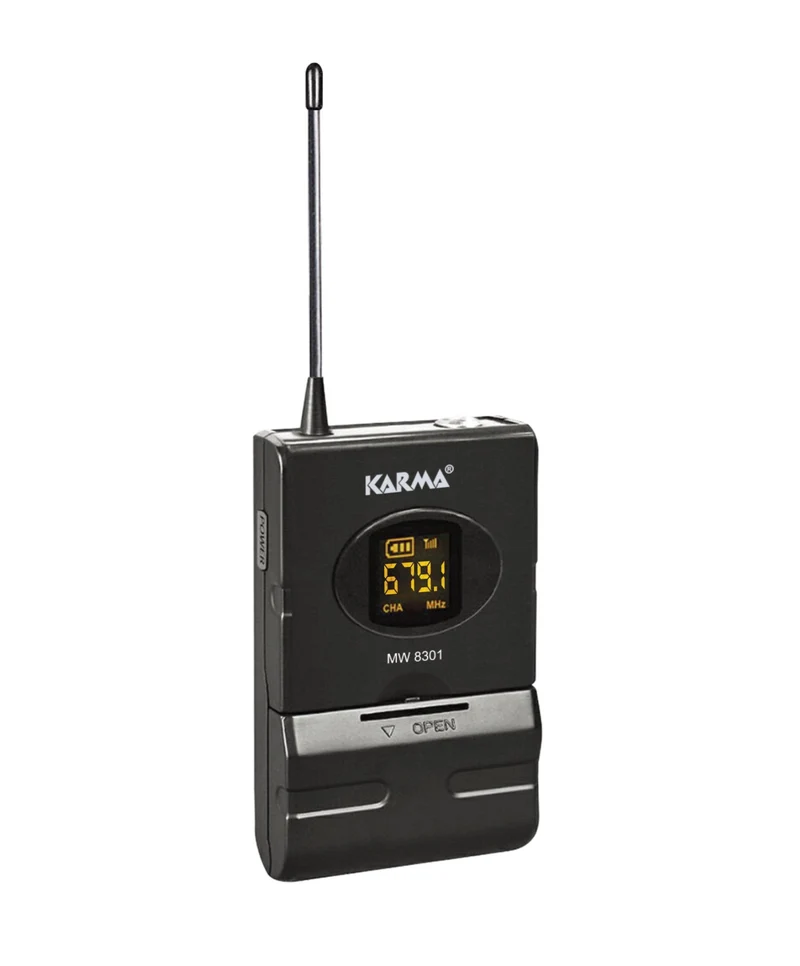 KARMA MW 8301A Trasmettitore bodypack per serie SET 8300