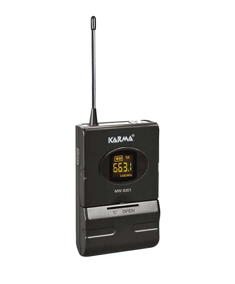 KARMA MW 8301B Trasmettitore bodypack per serie SET 8300