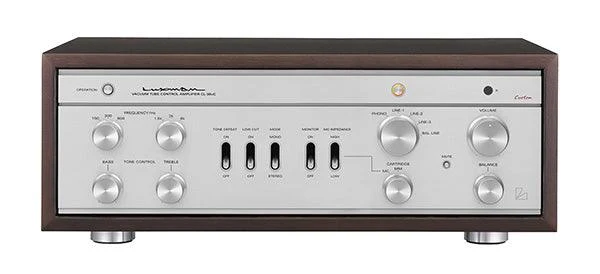 Luxman CL-38UC Preamplificatore stereo Hi-End equipaggiato con valvole Slovakia JJ Electronics ECC803 e ECC802