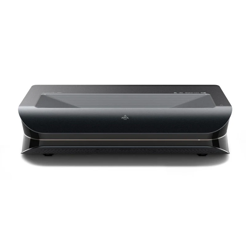 AWOL VISION LTV-3000 Proiettore Triple Ultra Short Throw 4K, 3000lm, Dolby Vision & Atmos, HDR10+, schermo TV laser UST da 150" per il Home Theater