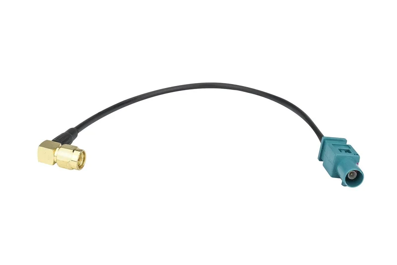 Phonocar 08954 Adattatore per cavo antenna DAB+ - FAKRA maschio -> SMA femmina 90°