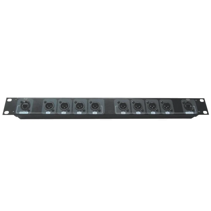EXTREME PSS-006 STAGEBOX EXTENDER AUDIO - DMX UNA UNITA' RACK SU 2 x RJ45 CON 8 CONNETTORI XLR MASCHIO
