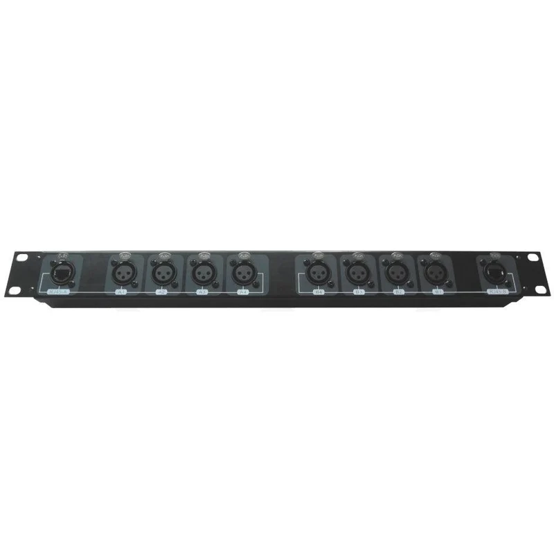 EXTREME PSS-005 STAGEBOX EXTENDER AUDIO - DMX UNA UNITA' RACK SU 2 x RJ45 CON 8 CONNETTORI XLR FEMMINA