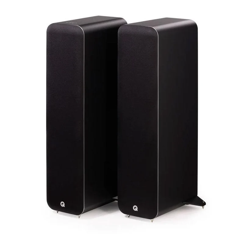 Q Acoustics M40 diffusori da pavimento attivi amplificati, Bluetooth® 5.0 aptX HD e aptX Low Latency