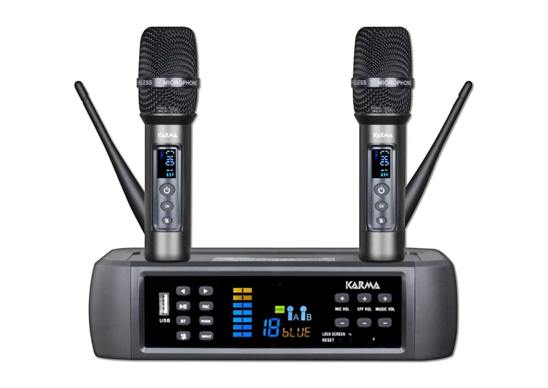 KARMA ORBIT 24 Base multimediale con doppio radiomicrofono