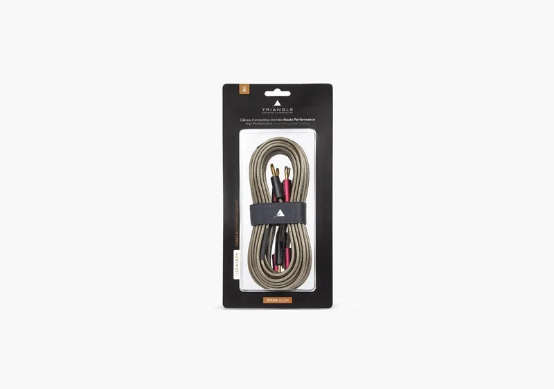 Triangle OS25A Cavo diffusori in puro rame OFHC, Sezione 2,5 mm², lunghezza 2x2.5mt