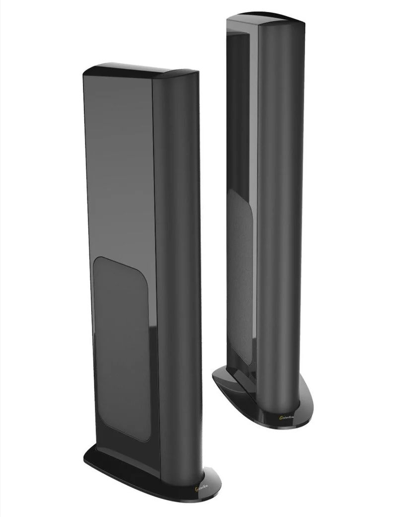 GOLDENEAR TRITON ONE.R Coppia diffusori full-range hi-end da pavimento 3 vie con subwoofer e radiatori passivi 650W