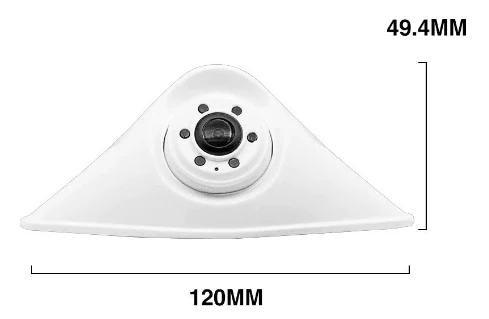 Alkor AK8C038WLUX160 Telecamera per CAMPER/TRUCK ottica orientabile, Risoluzione 1000 linee