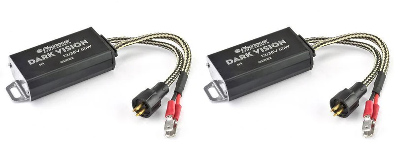 Phonocar 07381 interfaccia potenziata da 55W per lampade LED DARK VISION H1