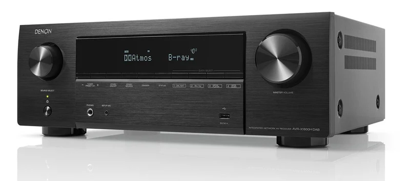 Denon AVR-X1800H DAB sintoamplificatore AV da 7.2 canali, con streaming wireless HEOS®