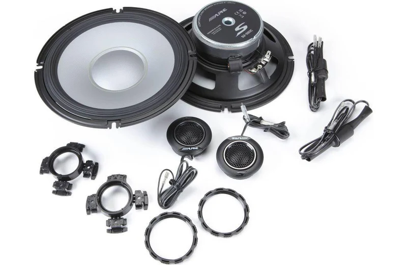 Alpine S2-S80C Altoparlanti per auto 2 vie separate da 200mm HI-RES (COPPIA)