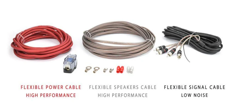Phonocar 06098 KIT completo collegamento per amplificatori da 60A - 21mm2