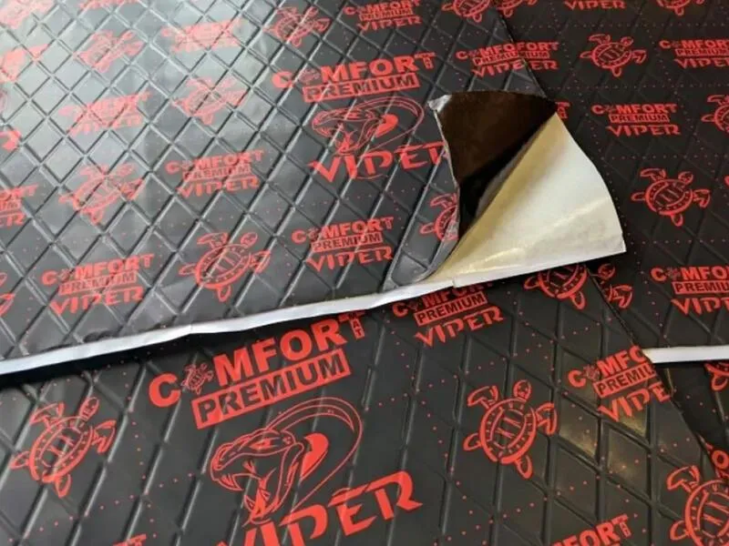 Comfort Mat VIPER 3mm Fogli tappetini antivibrazioni (10pz) da 500 x 700 mm