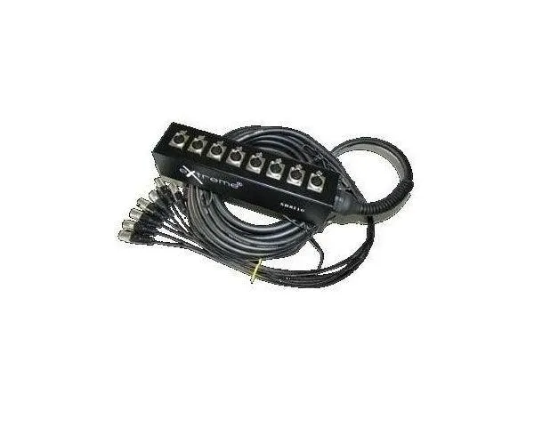 EXTREME SB8I15 STAGEBOX 8 IN 15 MT. STAGEBOX DA PALCO CON 8 INGRESSI XLR FEMMINA / 8 CONNETTORI XLR MASCHIO