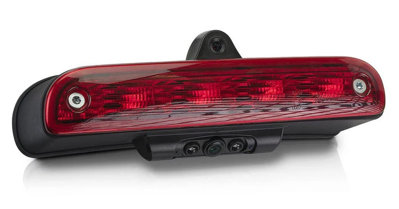 Zenec ZE-RCE3704-2S Retrocamera con luce stop a doppia lente per Fiat Ducato, Citroen Jumper, Peugeot Boxer