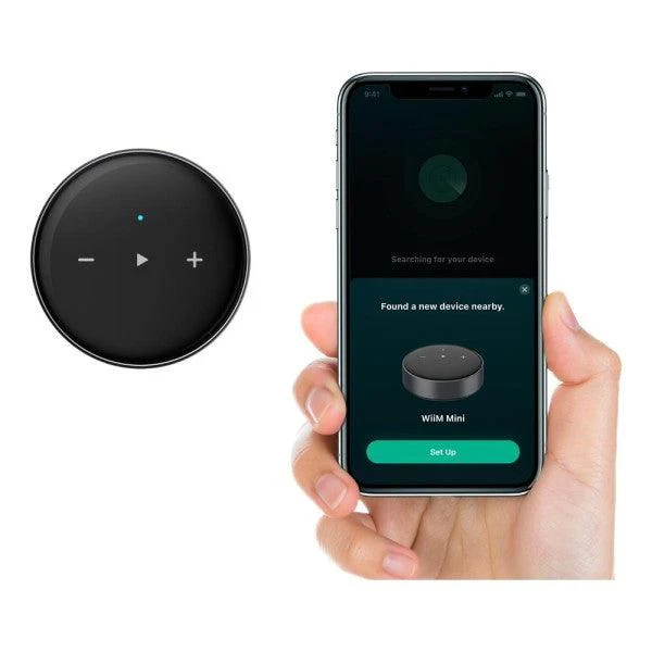 WiiM Mini lettore di rete piccolo e versatile WiFi, Airplay 2 o Bluetooth 5.0