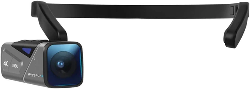 ONEGEAR PRO VLOGGER+ 4K 60 fps POV CAM STABILIZZATORE EIS CON FISSAGGO AD ARCHETTO