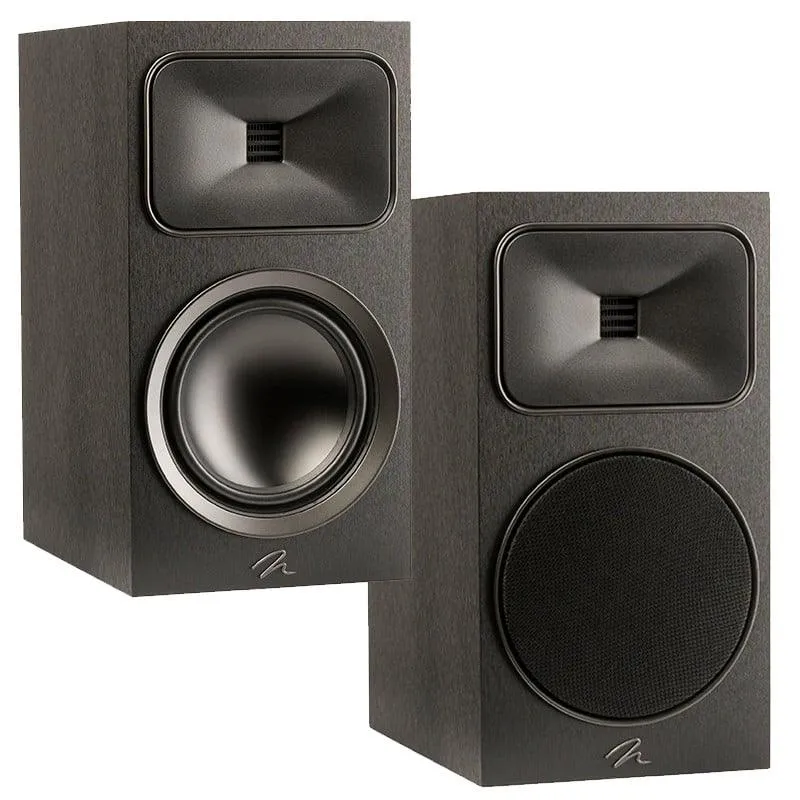 Martin Logan FOUNDATION B2 NERI Diffusori bookshelf a 2 vie 100W, cono in alluminio Unibody, tweeter a nastro (COPPIA)